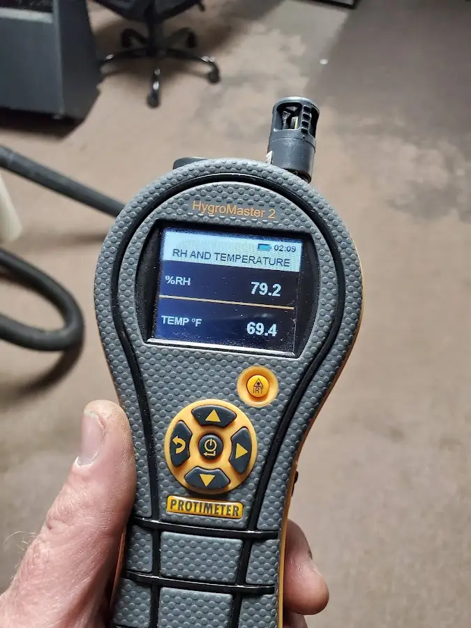 Moisture meter humidity assessment for Mold Remediation & Removal in South Haven